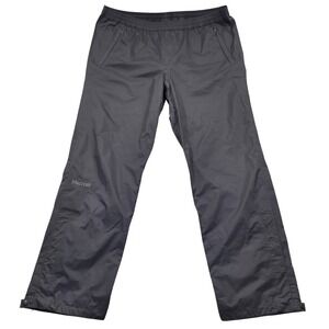 Marmot Precip Rain Pants Waterproof Hiking Outdoor A50240 Black Mens XXL